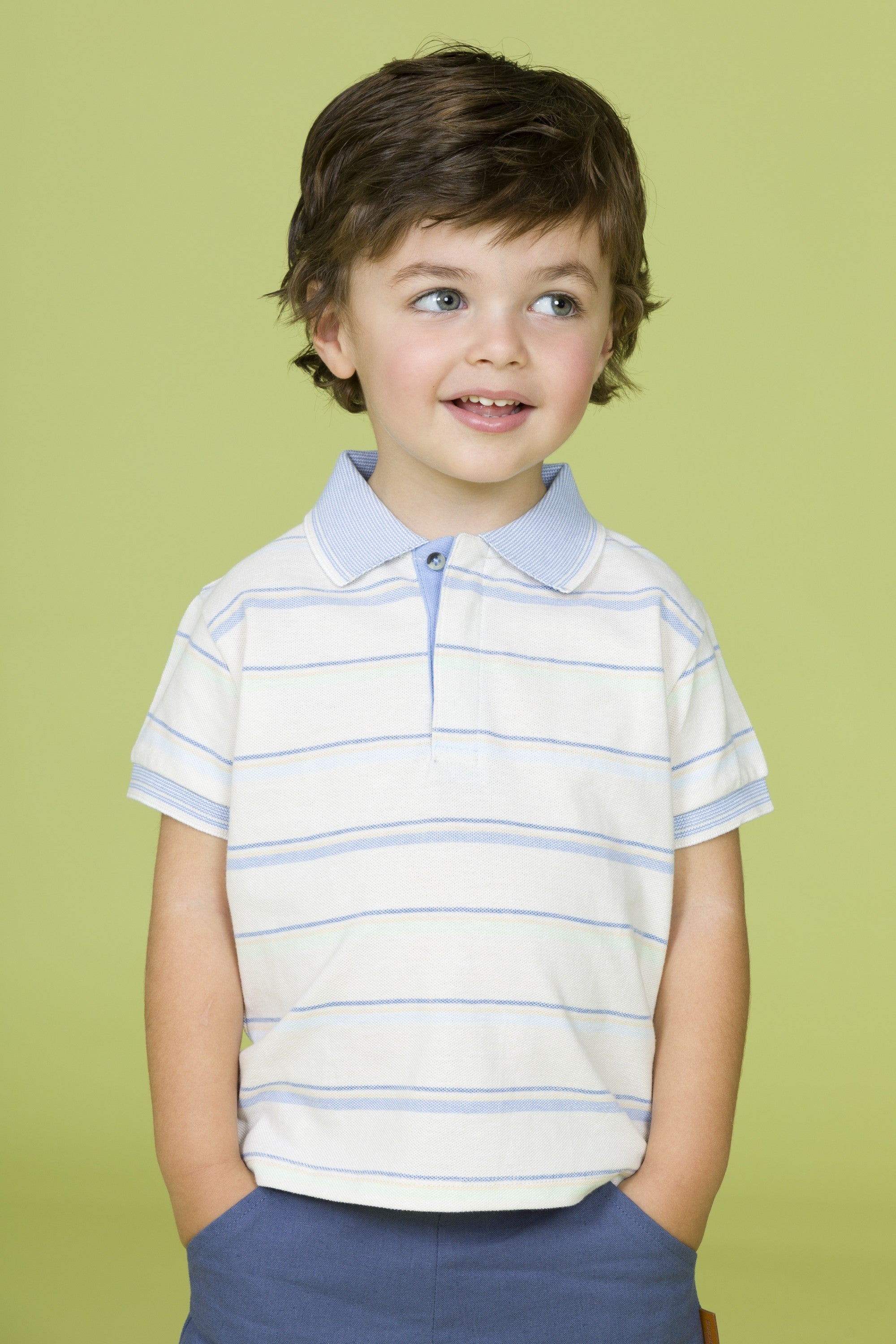 Polo de bebé listado VERANO/Charanga