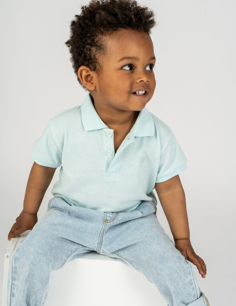 Polo de bebé aguamarina VERANO/Charanga