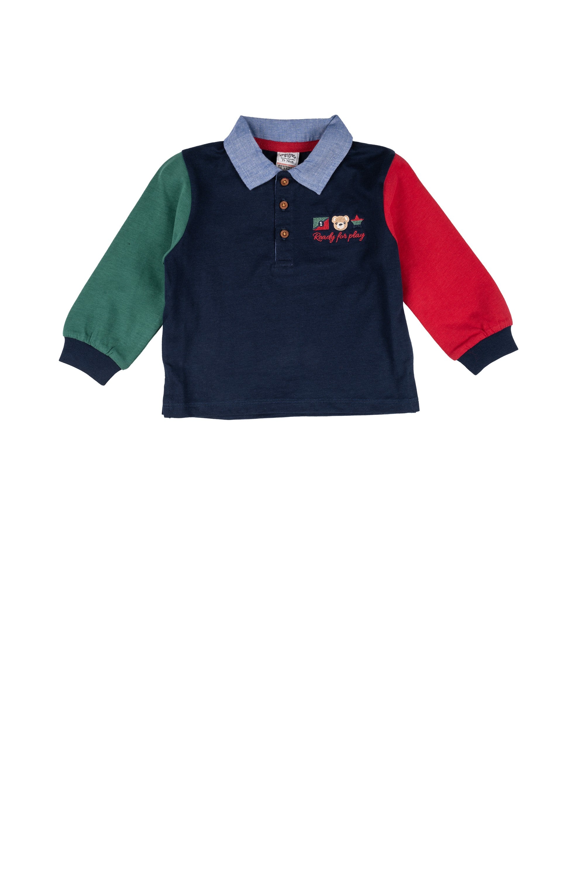 Polo de bebé marino Charanga