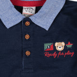 Polo de bebé marino Charanga