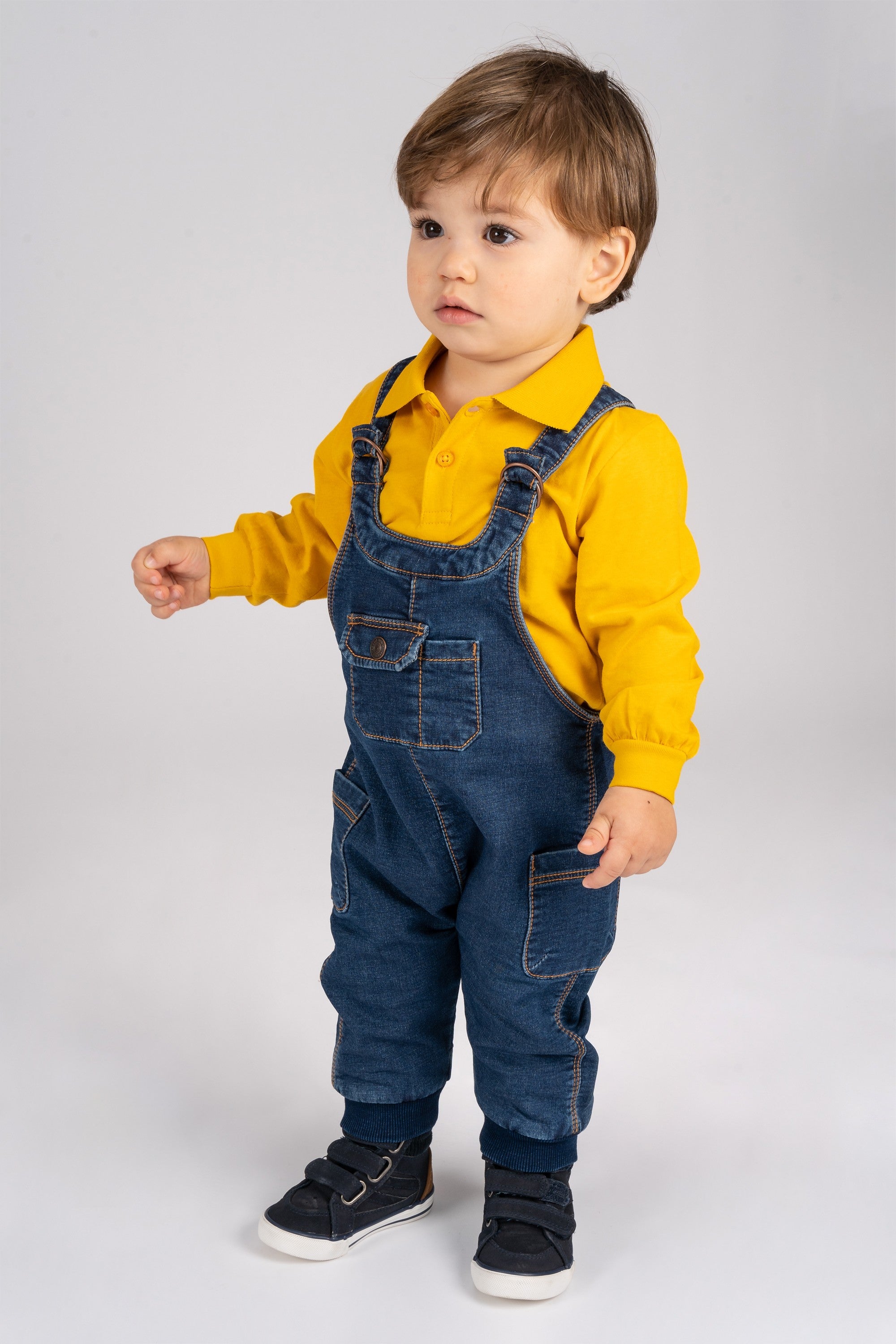 Baby yellow polo shirt online