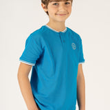 Polo de niño azulon VERANO/Charanga