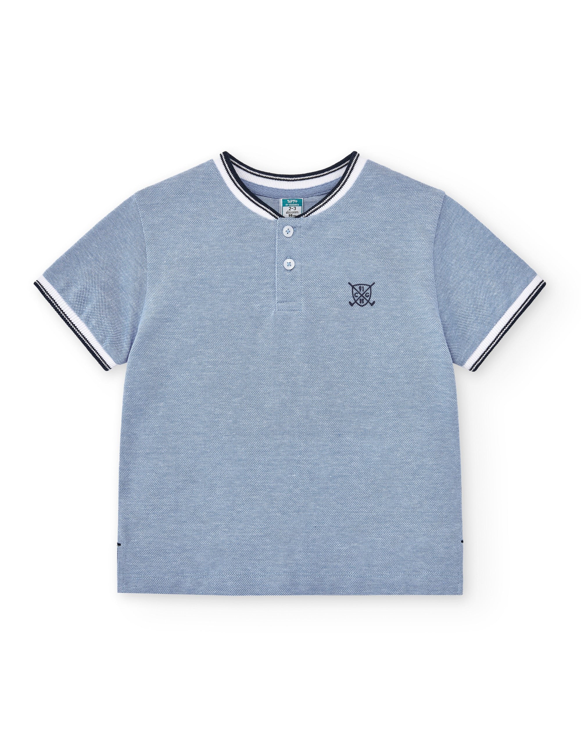 Polo de niño celeste VERANO/Charanga