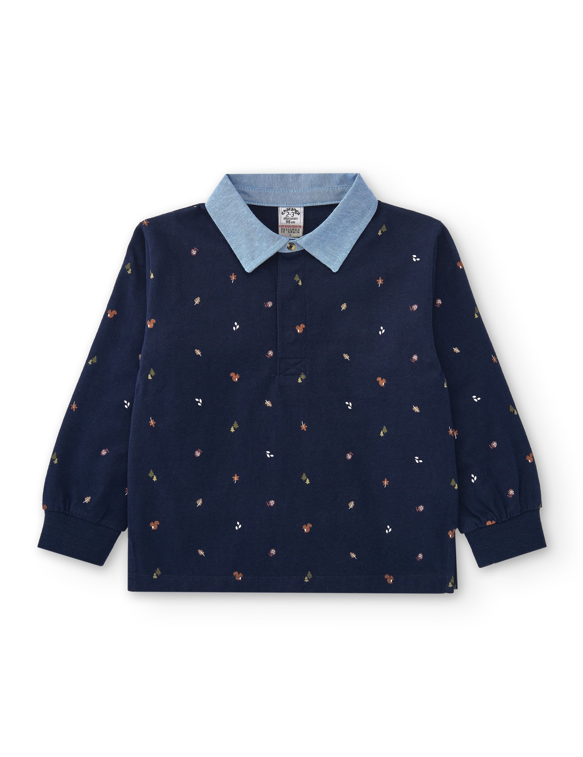 Polo de niño estampado Charanga