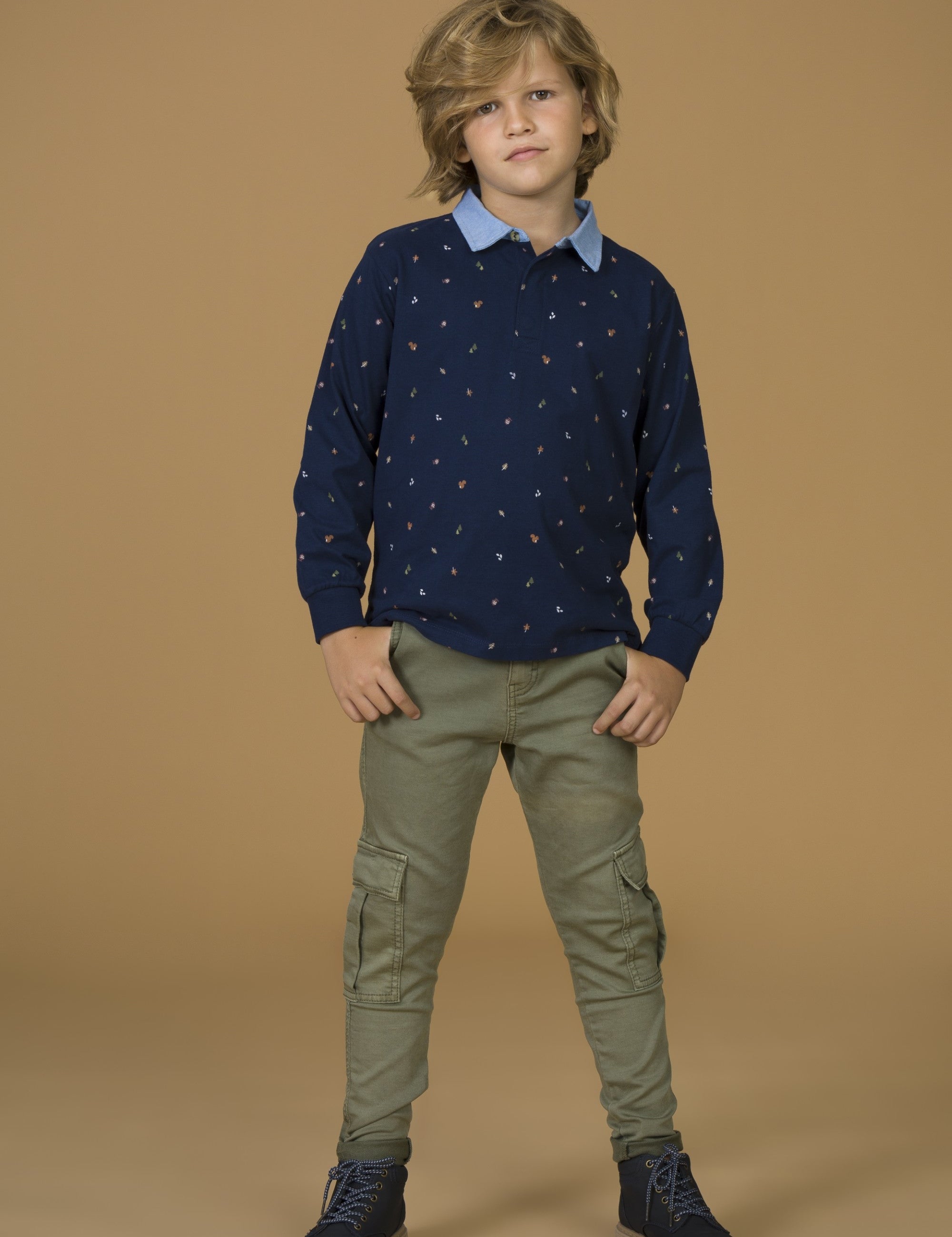 Polo de niño estampado Charanga
