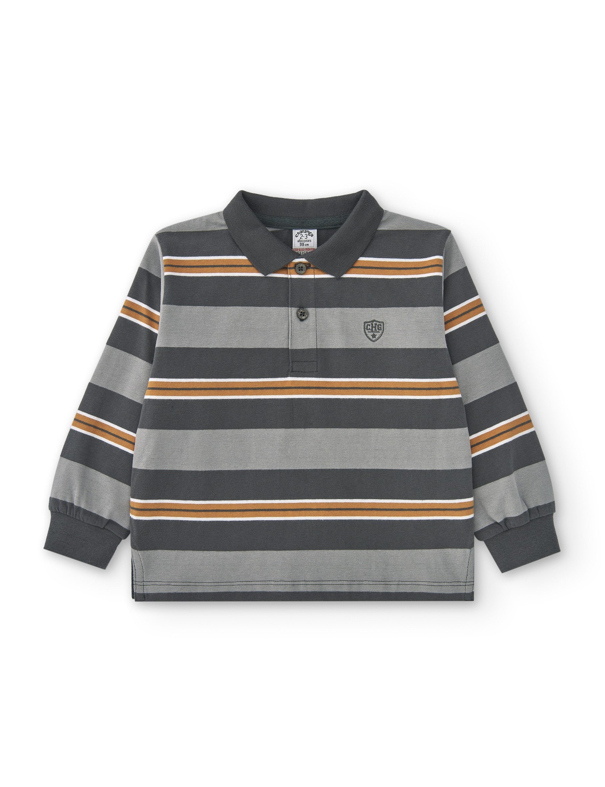 Polo de niño gris Charanga