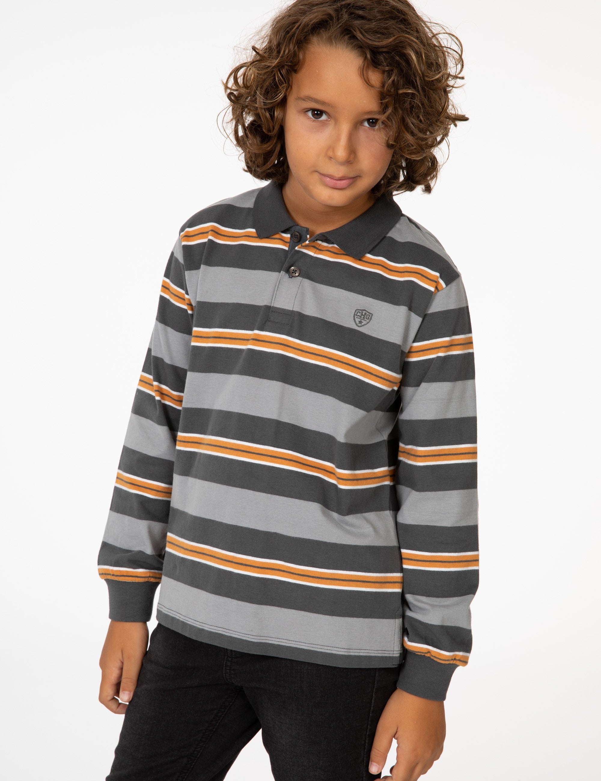 Polo de niño gris Charanga