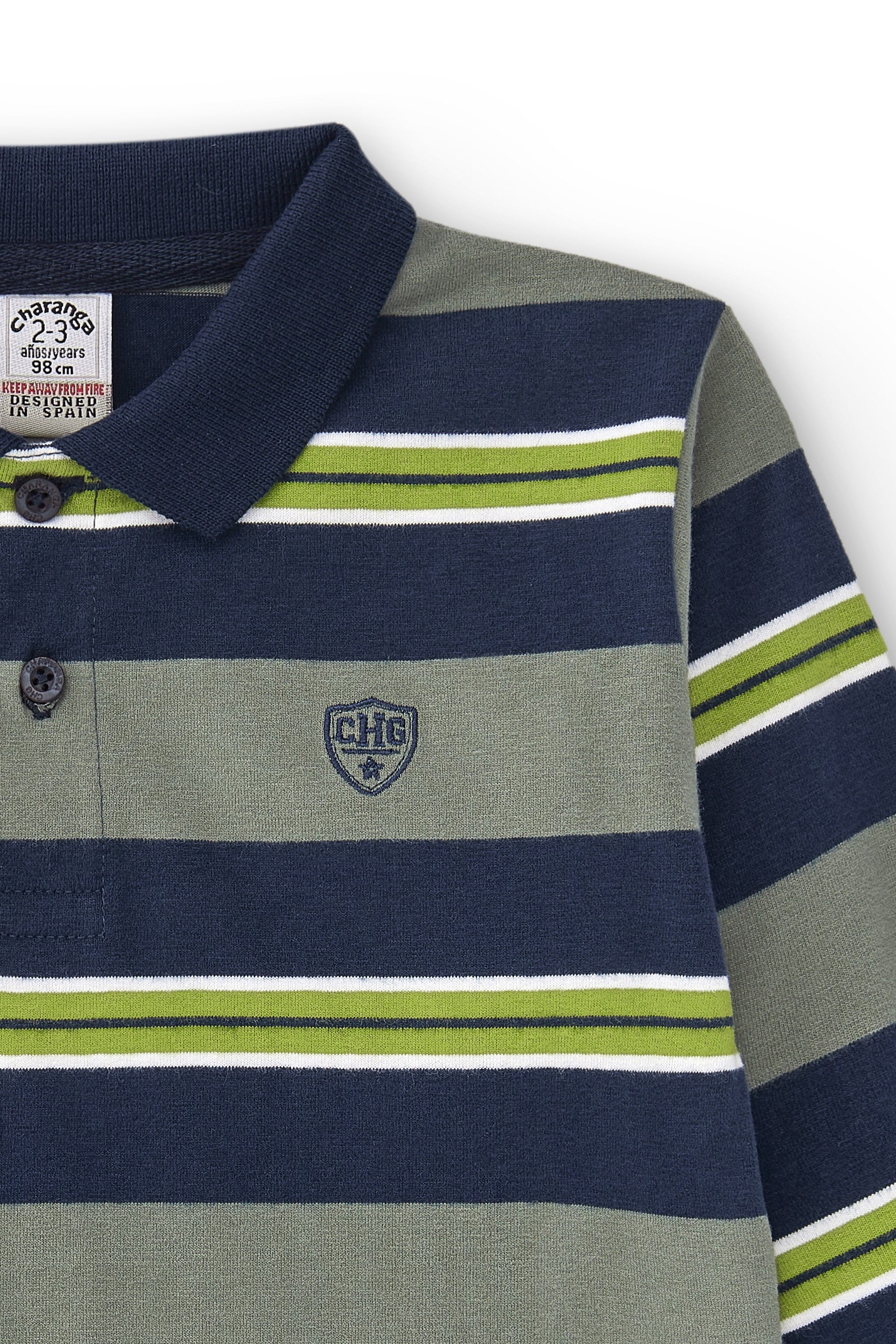 Polo de niño kaki Charanga