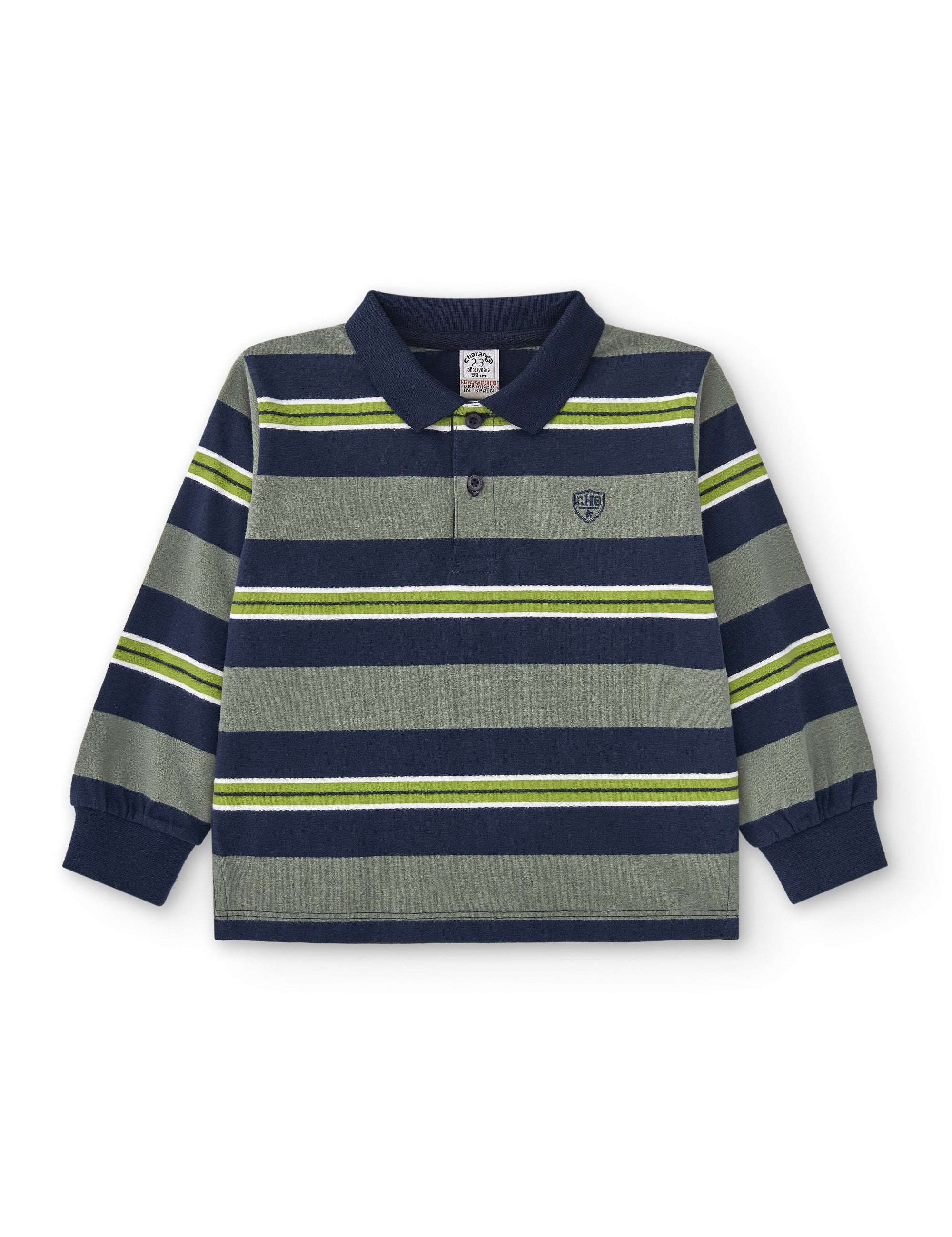 Polo de niño kaki Charanga