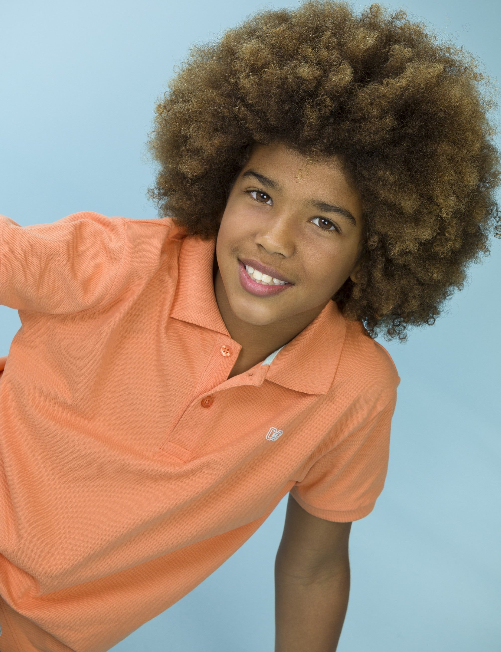 Polo de niño naranja VERANO/Charanga