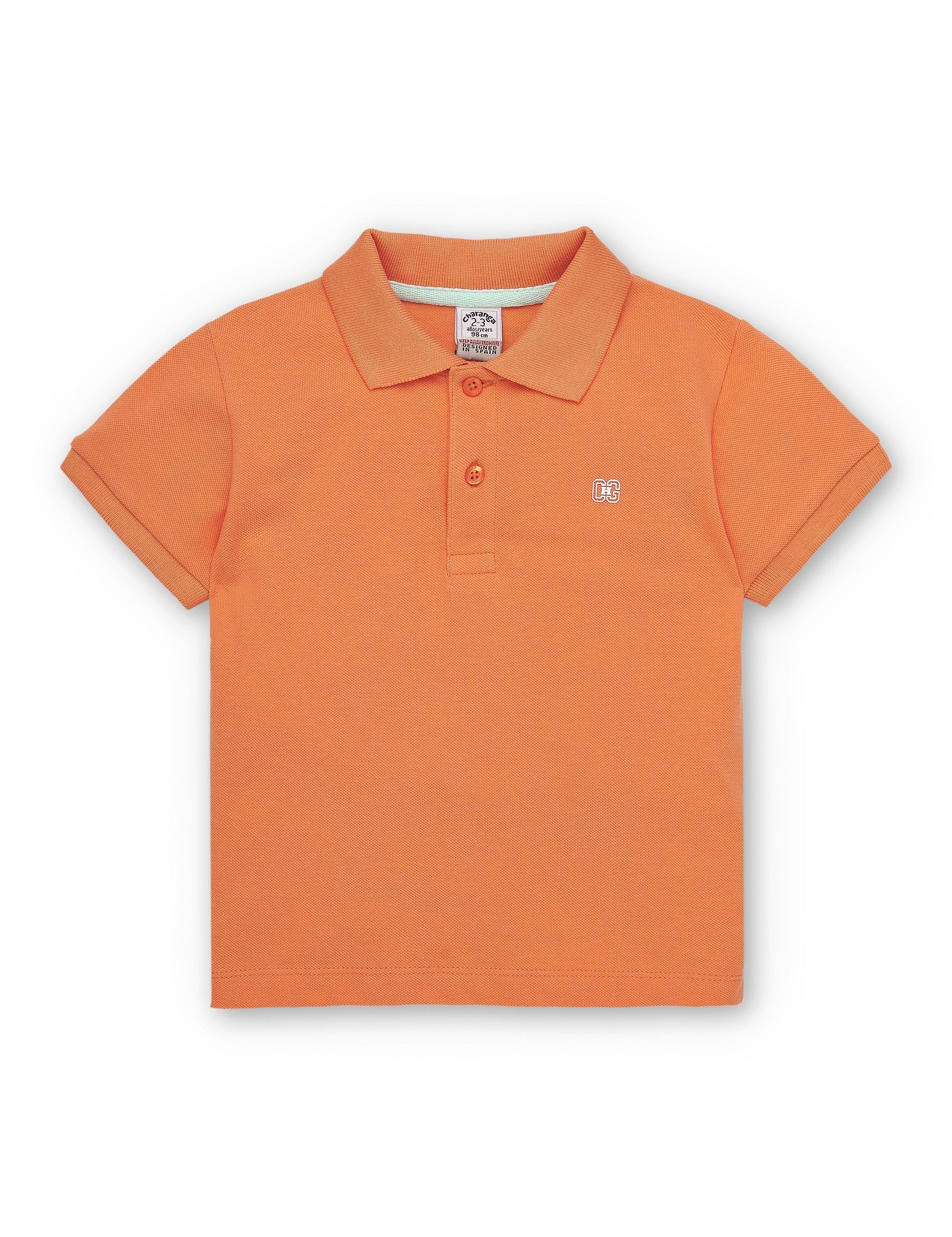 Polo de niño naranja VERANO/Charanga