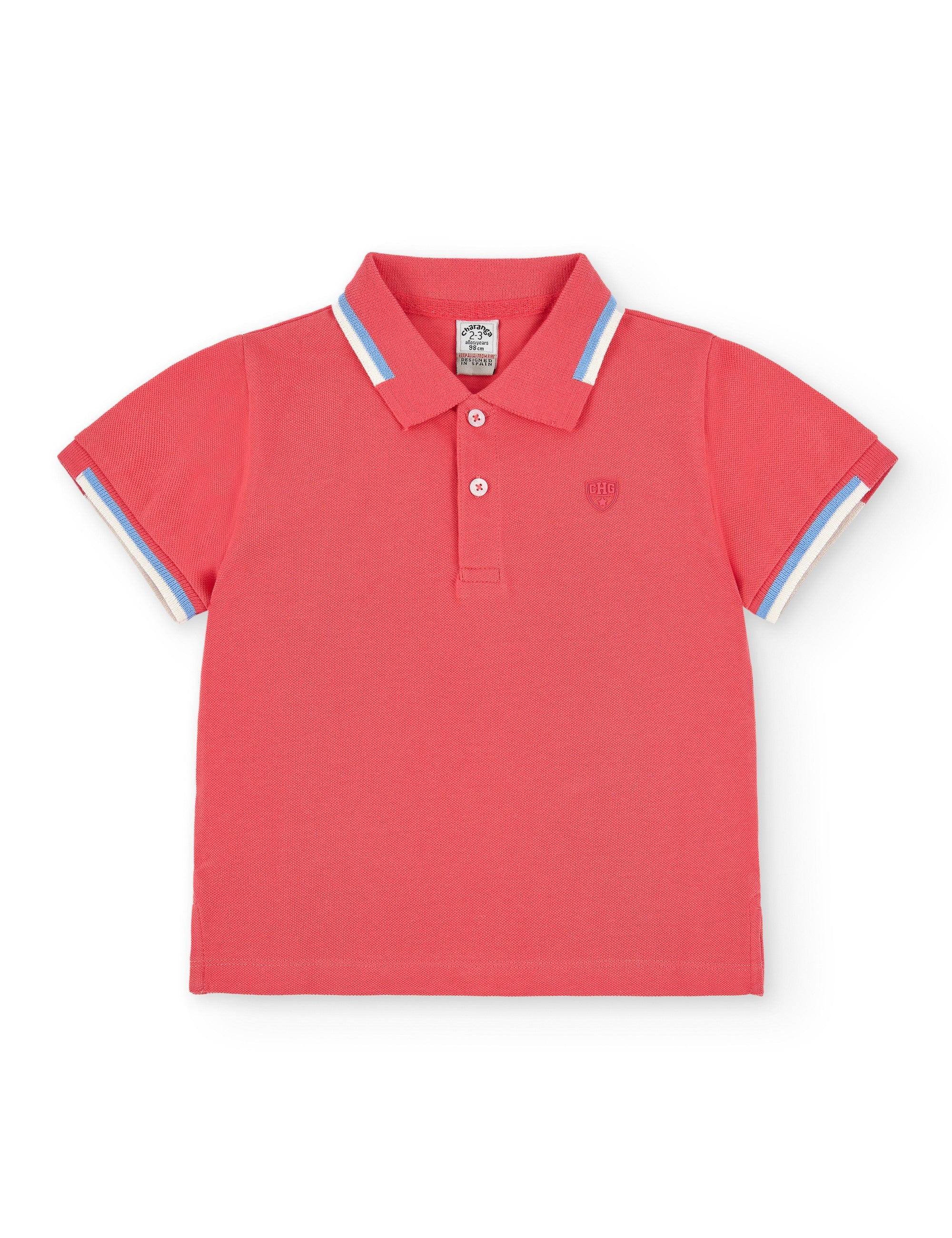 Polo de niño rojo VERANO/Charanga