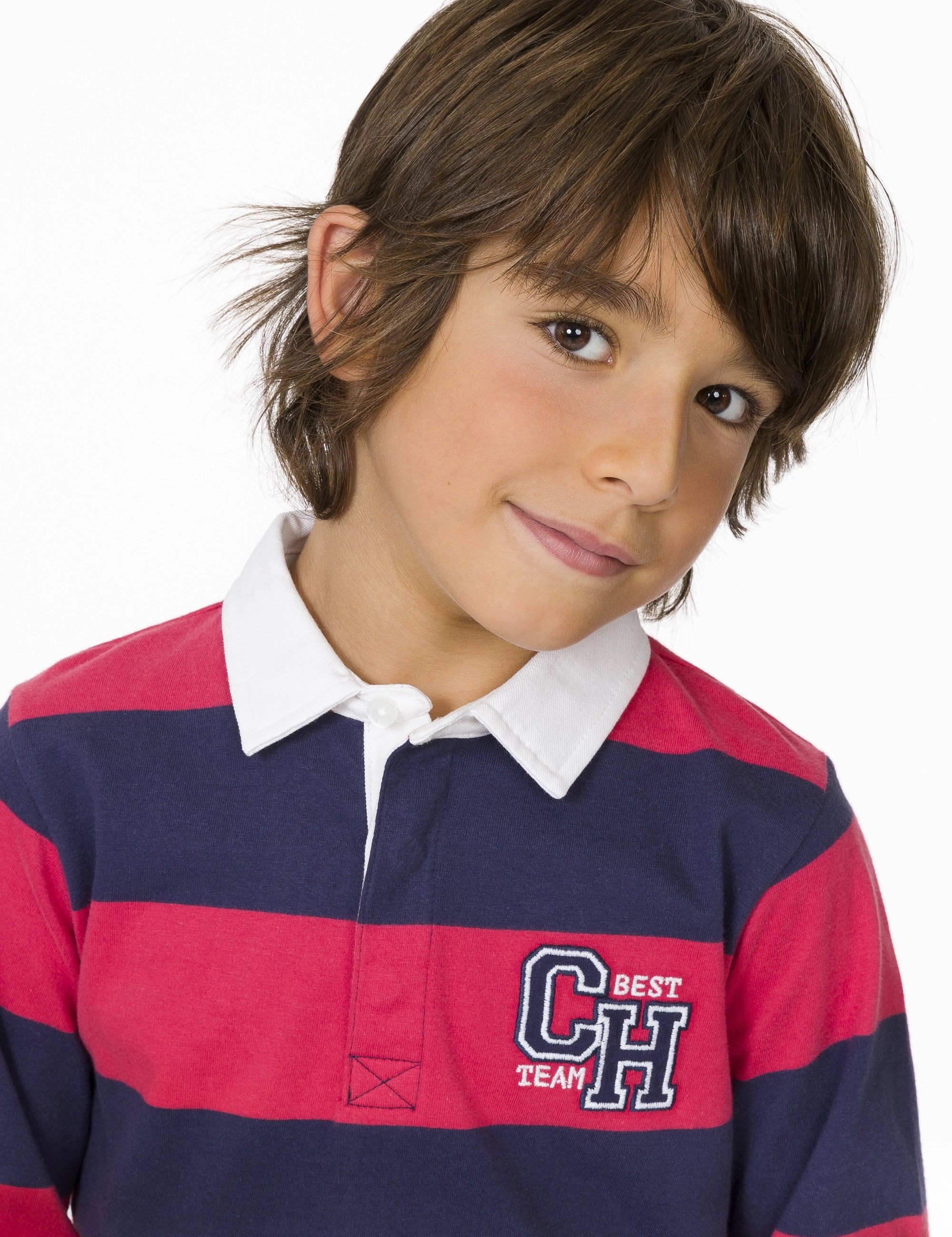 Polo de niño rojo CHG Charanga