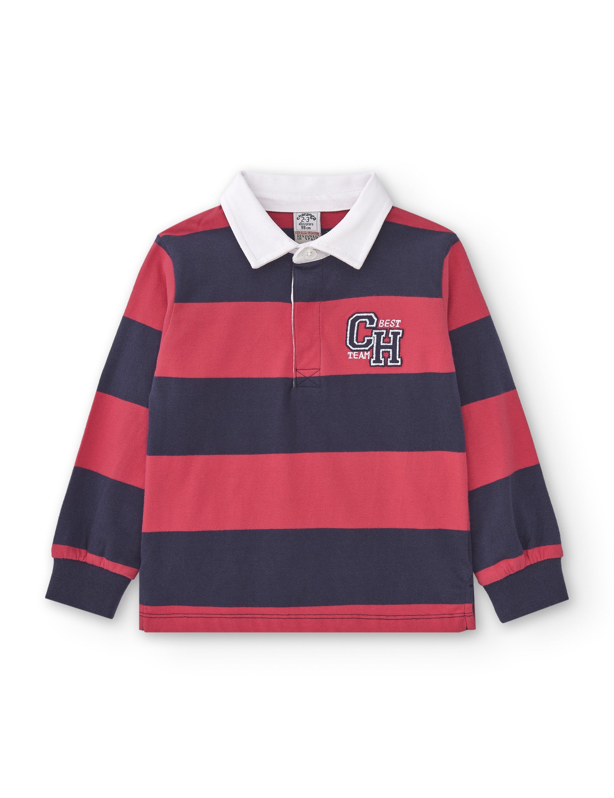 Polo de niño rojo CHG Charanga