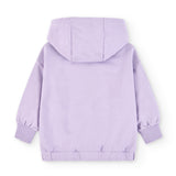 Sudadera de niña morado VERANO/Charanga