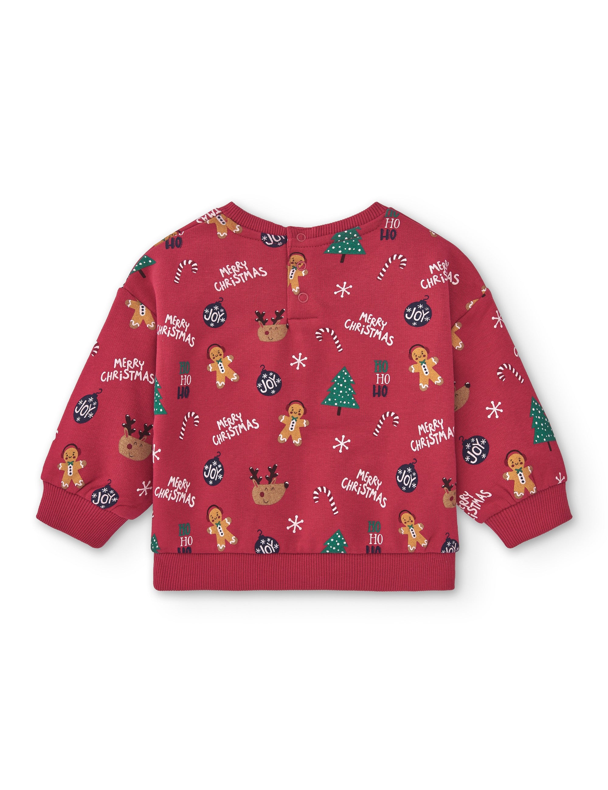 Sudadera de bebé con estampado navideño Charanga