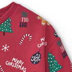 Sudadera de bebé con estampado navideño Charanga