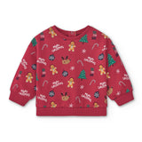 Sudadera de bebé con estampado navideño Charanga