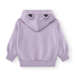 Sudadera de niña en color morado kitty Charanga