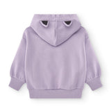 Sudadera de niña en color morado kitty Charanga