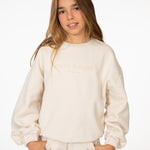 Sudadera cerrada de NIÑA piedra wish Charanga
