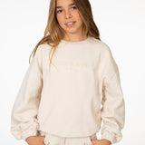 Sudadera cerrada de NIÑA piedra wish Charanga