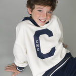 Sudadera cerrada de niño crudo CHG Charanga