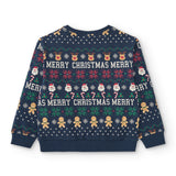Sudadera cerrada de niño estampado navideño Charanga