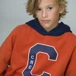 Sudadera cerrada de niño naranja CHG Charanga