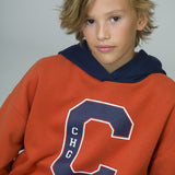 Sudadera cerrada de niño naranja CHG Charanga