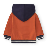 Sudadera cerrada de niño naranja CHG Charanga