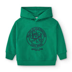 Sudadera cerrada de niño verde Charanga