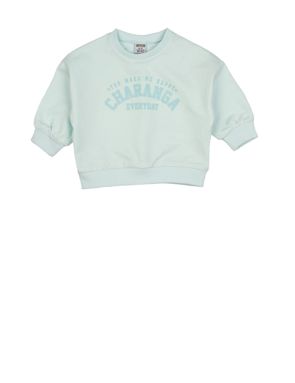Sudadera de bebé aguamarina VERANO/Charanga