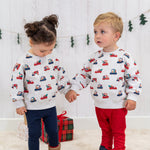 Sudadera de bebé estampado navideño Outlet