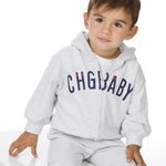 Sudadera de bebé gris CHG baby Charanga