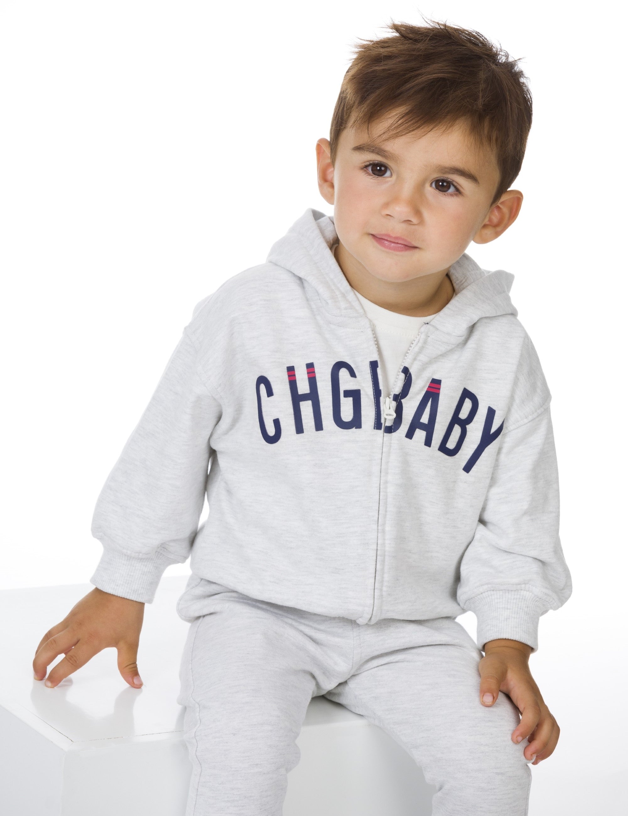 Sudadera de bebé gris CHG baby Charanga