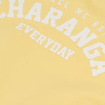 Sudadera de bebé mostaza VERANO/Charanga