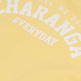 Sudadera de bebé mostaza VERANO/Charanga