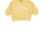 Sudadera de bebé mostaza VERANO/Charanga