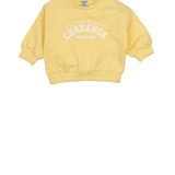 Sudadera de bebé mostaza VERANO/Charanga
