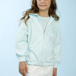 Sudadera de niña aguamarina VERANO/Charanga