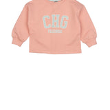 Sudadera de niña rosa VERANO/Charanga