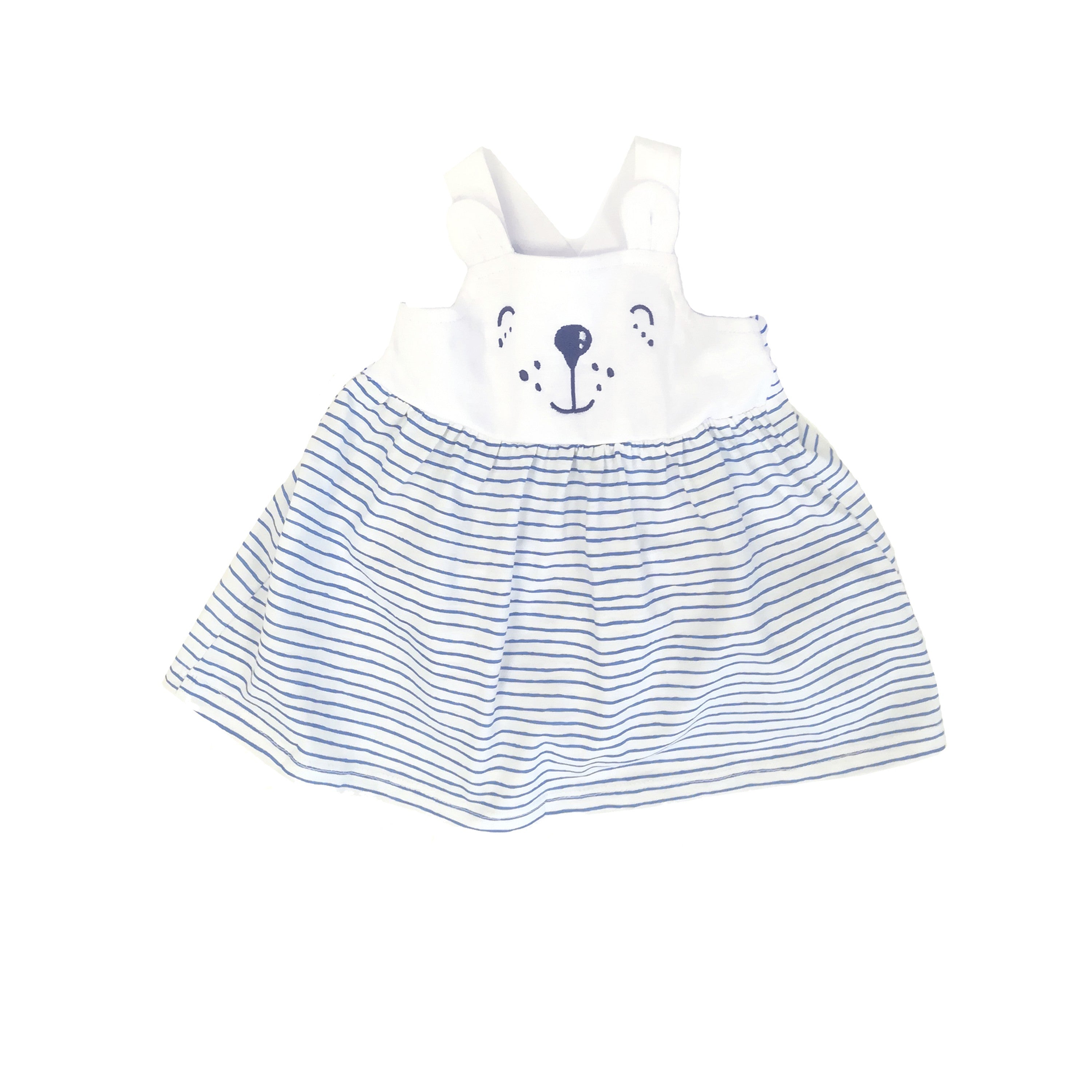 Vestido de bebé listado VERANO/Outlet