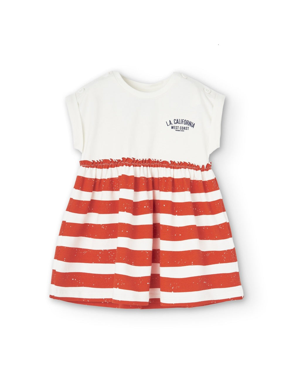 Vestido de bebé listado VERANO/Charanga