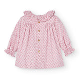 Vestido de bebé rosa Cocote & Charanga Charanga
