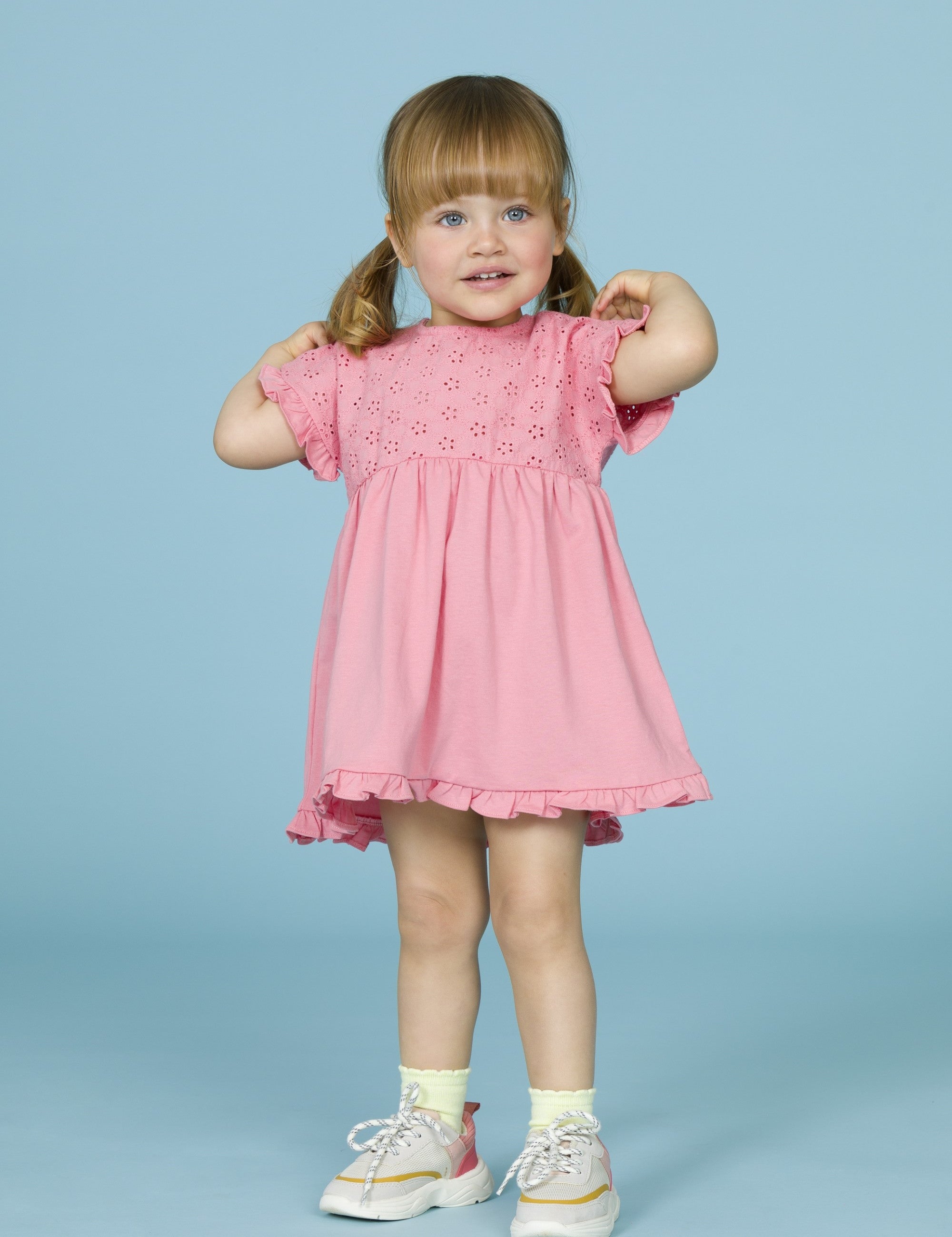 Vestido de bebé rosa VERANO/Charanga