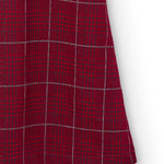 Vestido de niña a cuadros rojo Outlet