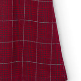 Vestido de niña a cuadros rojo Outlet