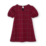 Vestido de niña a cuadros rojo Outlet