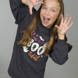 Vestido de niña en color antracita bootiful Charanga